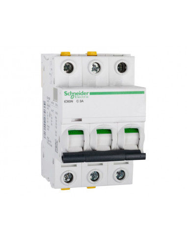 iC60N Wyłącznik nadprądowy, 3A, 6kA,...