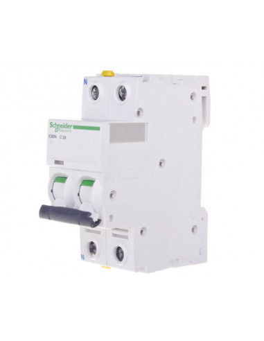 Wyłącznik nadprądowy 1P+N C 2A 6kA AC...