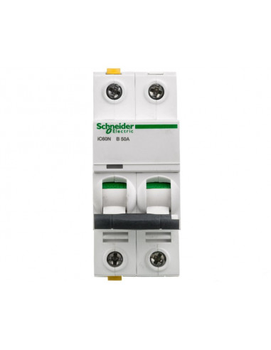 Wyłącznik nadprądowy 2P B 50A 6kA AC...