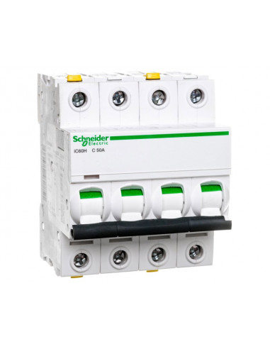 Wyłącznik nadprądowy 4P C 50A 10kA AC...