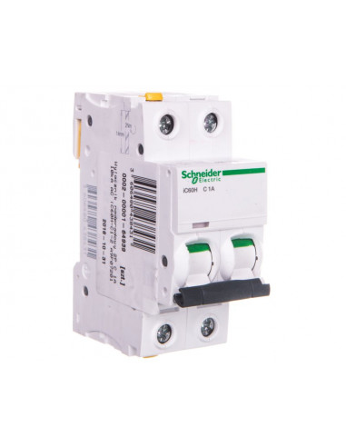 Wyłącznik nadprądowy iC60H-C1-2 C 1A...
