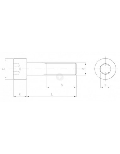 Śruba z wgłębieniem imbusowym z...