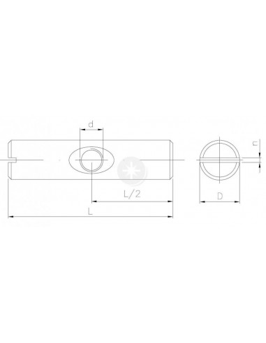 Nakrętka wałeczkowa symetryczna M6 x...
