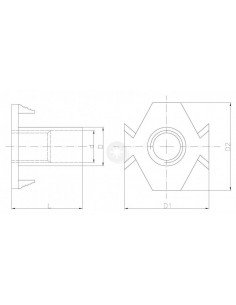 Nakrętka pazurkowa - EXTRA...
