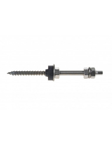 INOX Szpilka drewno-metal z uchwytem...