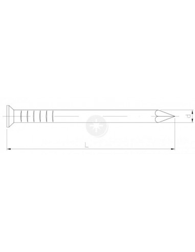 Gwoździe zwykłe 6.0 x 175 /5kg