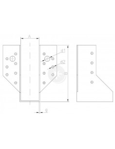 Wieszak belki 100 x 170...
