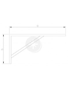 Wspornik techniczny 300 x...