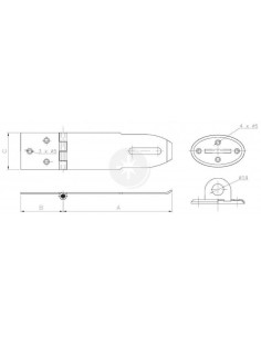 Zawias z zamknięciem kryty...