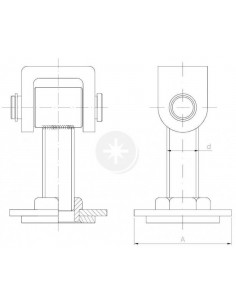 Zawias regulowany do...
