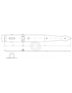 Zawias bramkowy z...