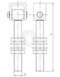 Zawias regulowany do...