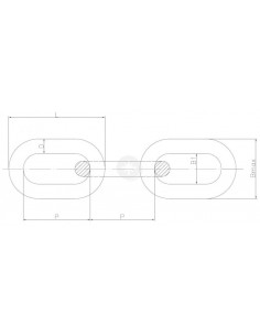 Łańcuch techniczny 8.0 x...