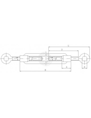 Śruba rzymska OKO+OKO 70 x M12 /25szt.