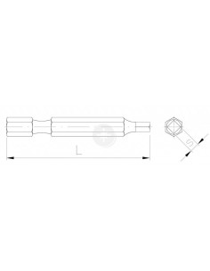 Grot 1/4 kwadratowy 25 x I4...