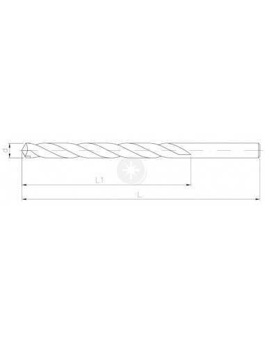 Wiertło do betonu 10.0 x 300 /5szt.