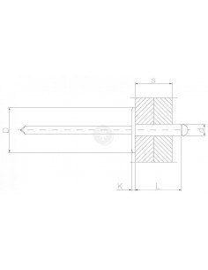 Nit zrywalny ALU/STAL z...