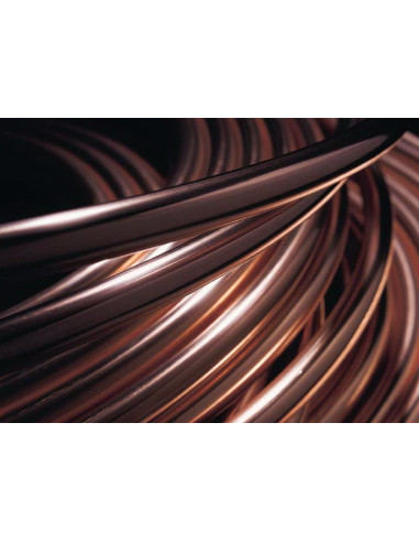 RURA MIEDŹ MIĘKKA 8MM X 1 X 50M