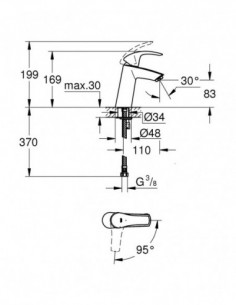 GROHE EUROSMART DITTO BAT... 2