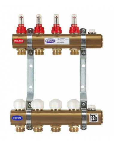 Rozdzielacz Uzbrojony Mosiądz R-Pt...