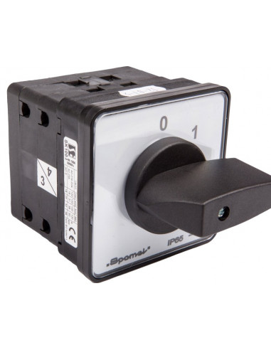 Łącznik krzywkowy 0-1 3P 100A do...