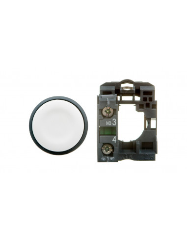 Przycisk sterowniczy 22mm biały 1Z z...