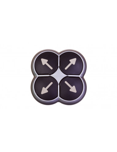 Napęd przycisku 4-ro pozycyjny czarny...