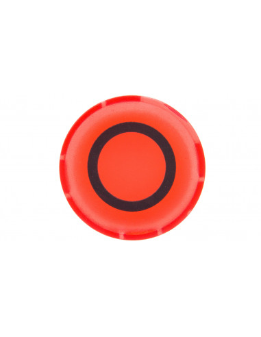 Soczewka przycisku 22mm płaska...