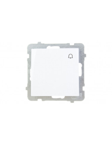 AS Przycisk /dzwonek/ biały ŁP-6G/m/00