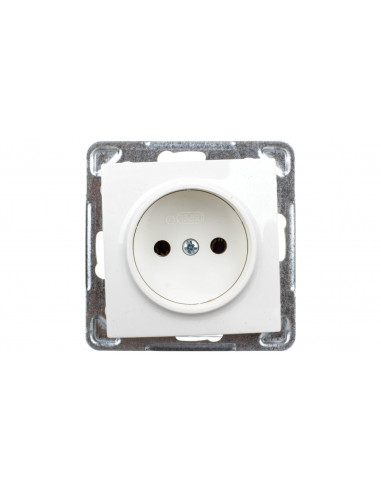 IMPRESJA Gniazdo pojedyncze b/u ecru...