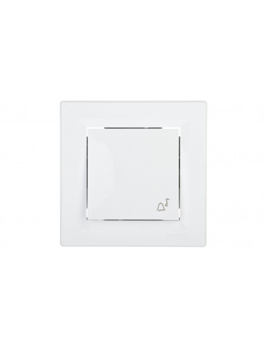 ASFORA Przycisk dzwonek biały EPH0800121