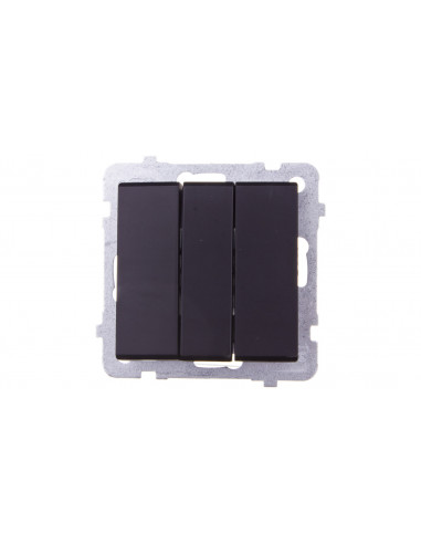SONATA Łącznik potrójny czarny...