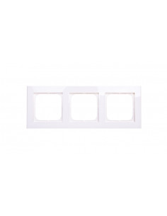 SONATA Ramka potrójna ecru...