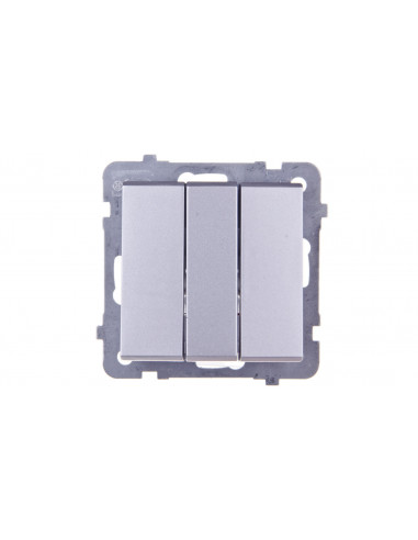 SONATA Łącznik potrójny srebro mat...