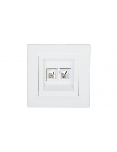 ASFORA Gniazdo telefoniczne podwójne...