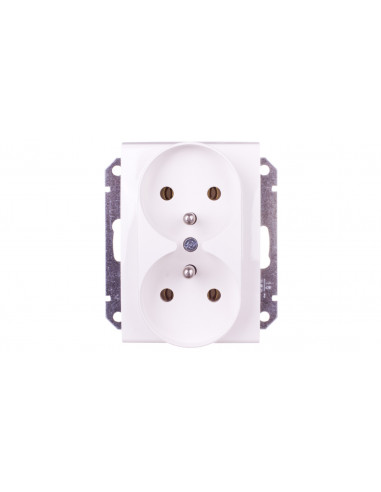 Sedna Gniazdo podwójne z/u 16A...