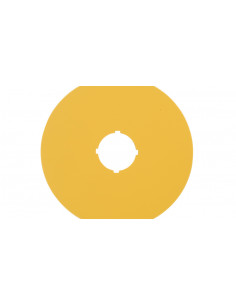 Tabliczka opisowa żółta...