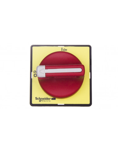 Napęd drzwiowy czerwono-żółty z...