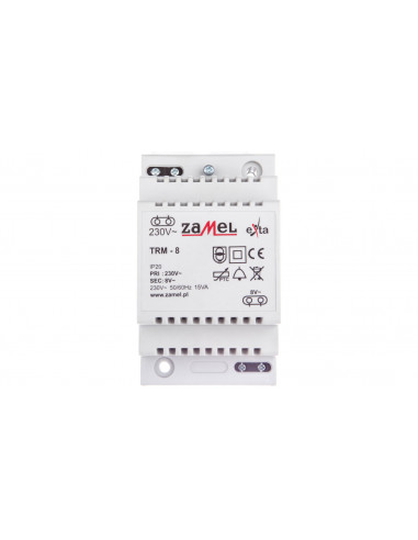 Transformator dzwonkowy 230V/8V AC...