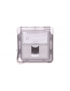 PLEXO Gniazdo białe 1XRJ45...