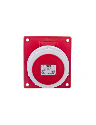 Gniazdo tablicowe skośne 16A 4P 400V...