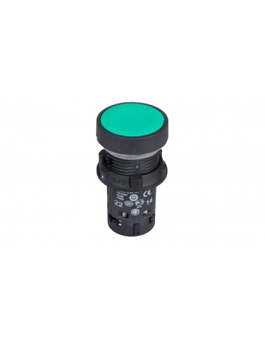 Przycisk sterowniczy 22mm zielony z...