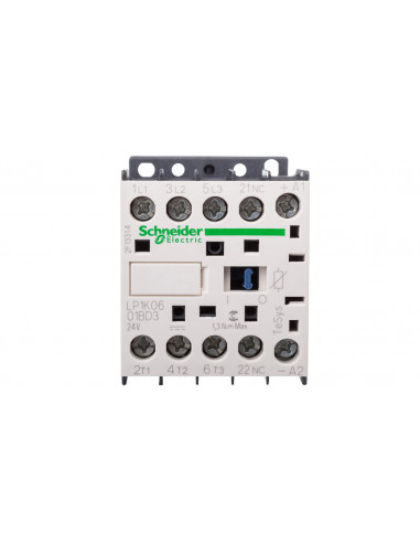 Stycznik mocy 6A 3P 24V DC 0Z 1R...