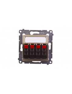 Simon 54 Gniazdo głośnikowe...