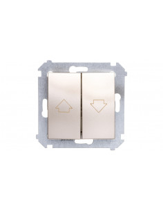 Simon 54 Przycisk żaluzjowy...