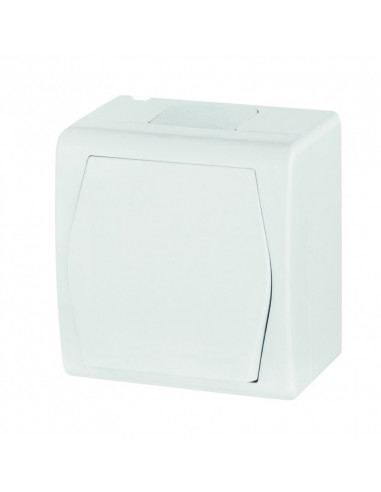 Hermes2 Łącznik 1-biegunowy biały...