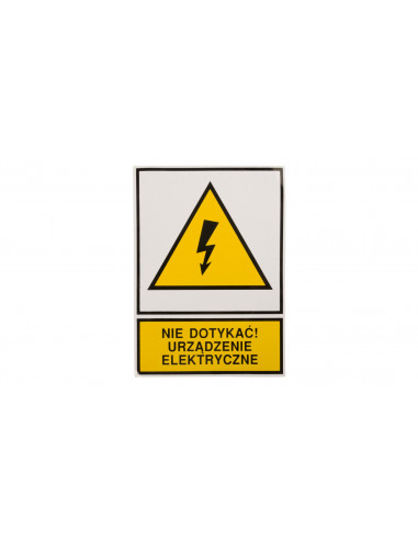 Tabliczka /znak ostrzegawczy/ TZO...