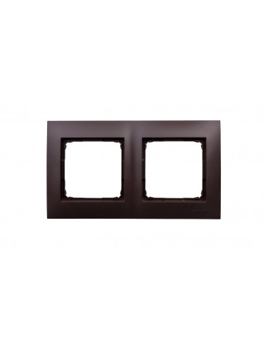 Simon 54 Premium Ramka podwójna brąz...