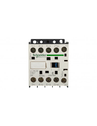 Stycznik mocy 6A 3P 24V AC 0Z 1R...