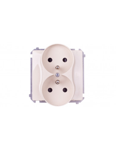 Simon Basic Gniazdo podwójne z/u 16A...